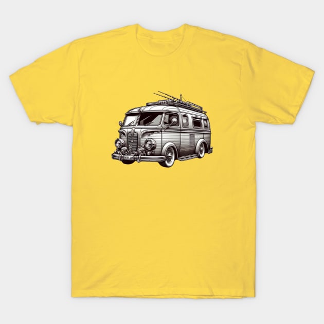 Classic car T-Shirt by Wowcool